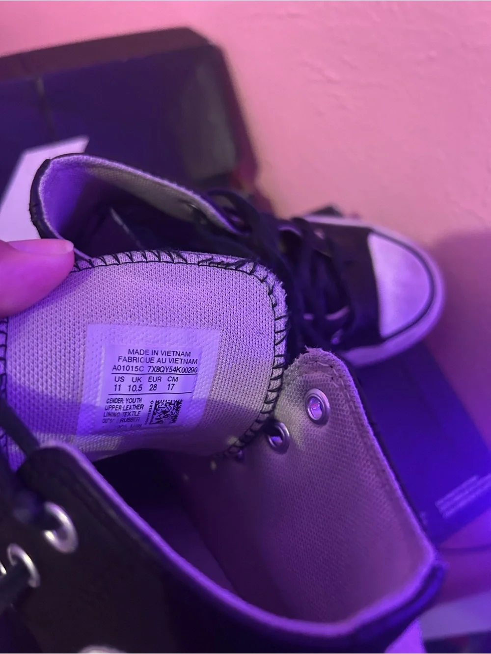 Converse iconic high